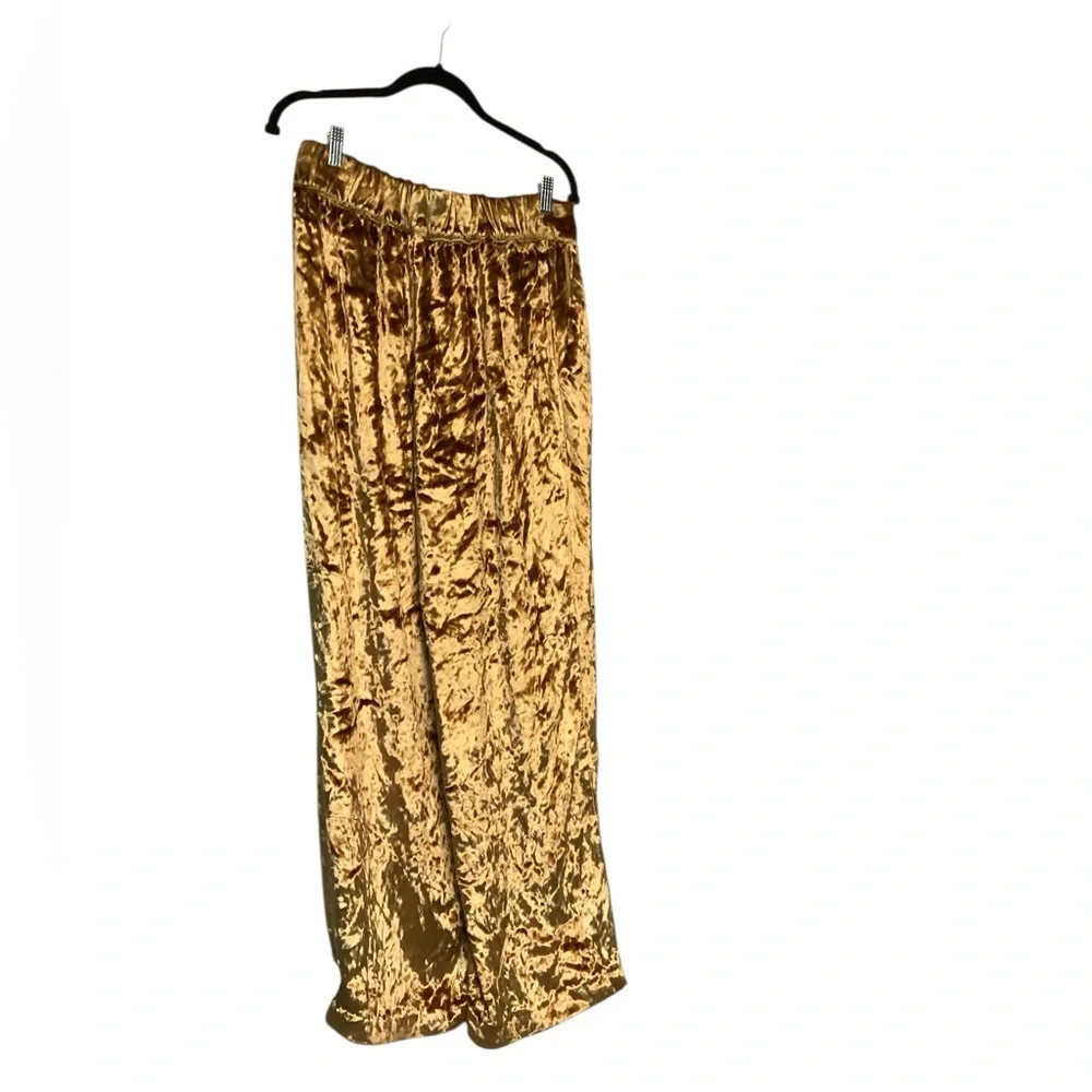 Anastasia Velvet Wide-Leg Pants - Picture 3 of 5